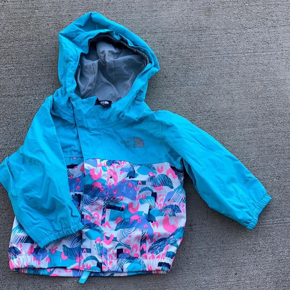 Northface rain coat - NWOT infant 3-6 month